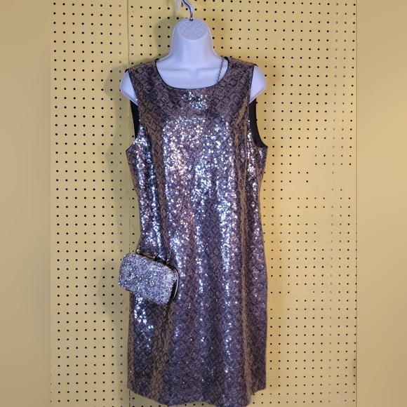 Banana Republic Dresses & Skirts - Banana Republic Sequin Tank Dress 14